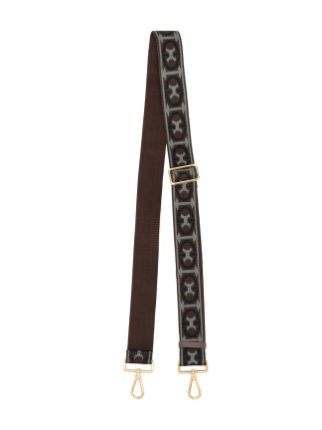 Coccinelle monogram jacquard Bag Strap Farfetch