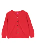 Cashmere in Love Kids Mimi V-neck cashmere cardigan - Red