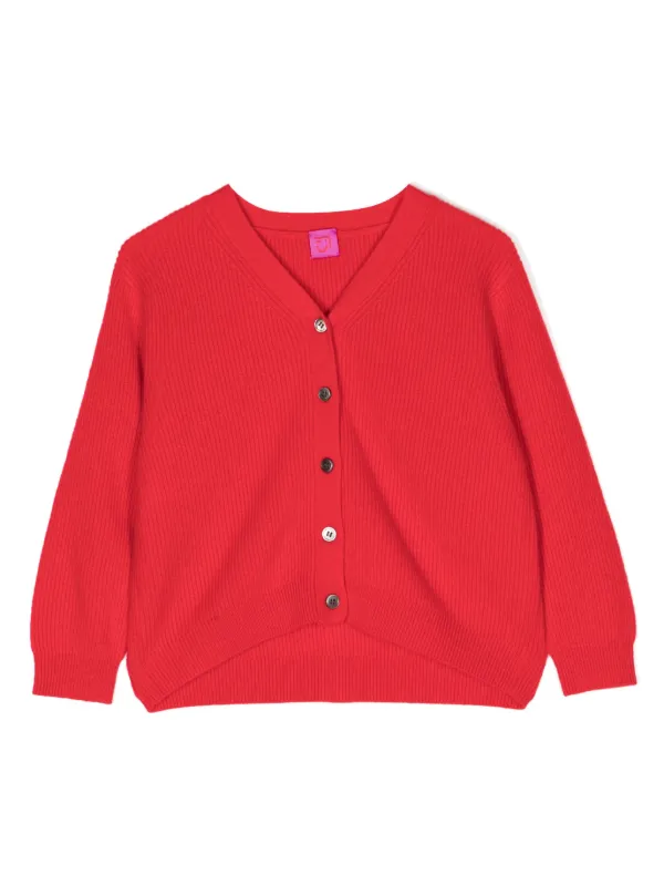 Red cardigan for kids hot sale