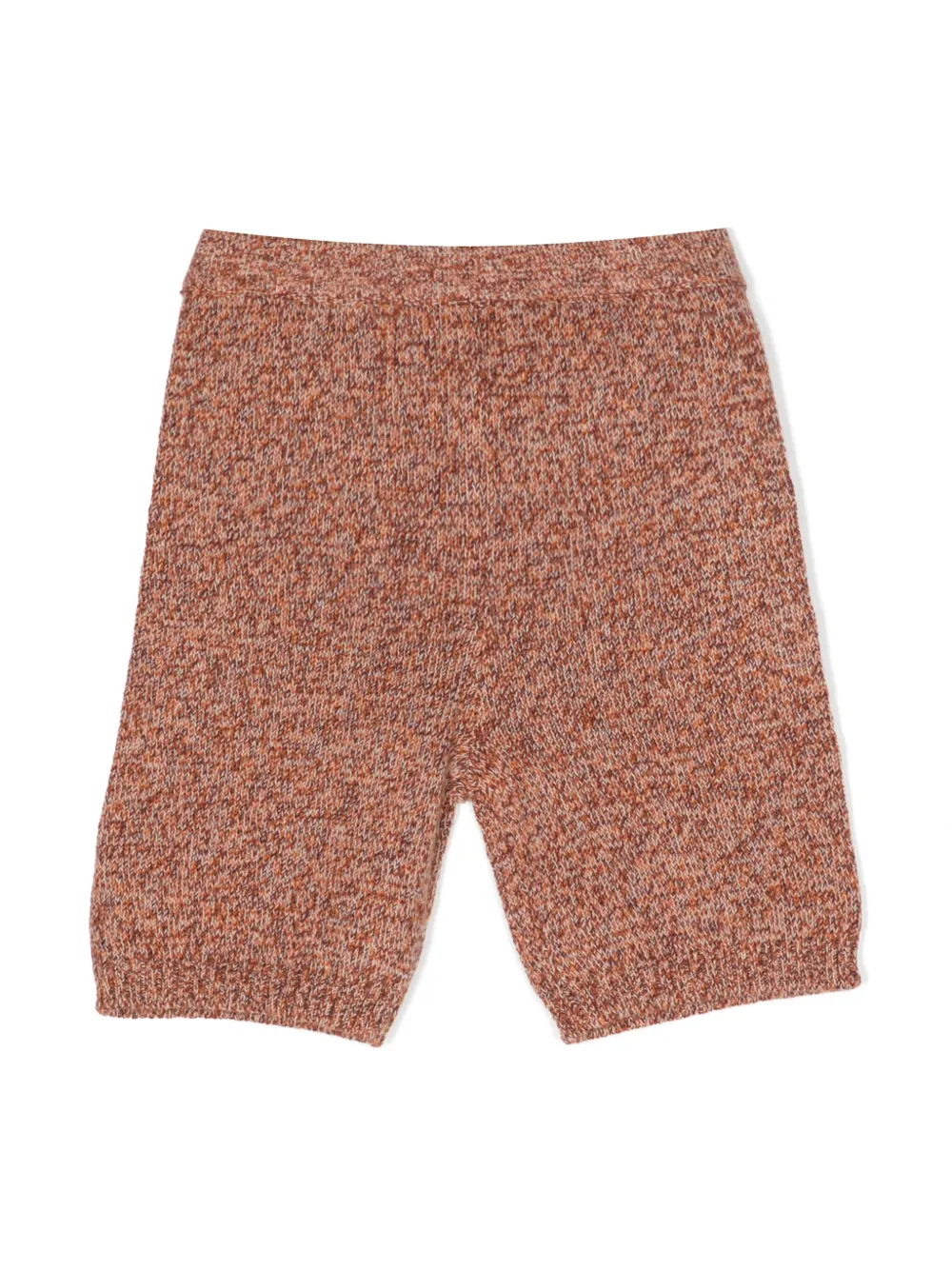 Shop Cashmere In Love York Cotton-cashmere Shorts In Brown