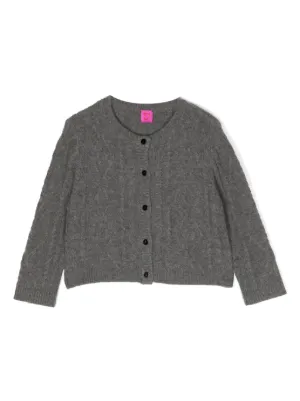 Girls gray outlet cardigan