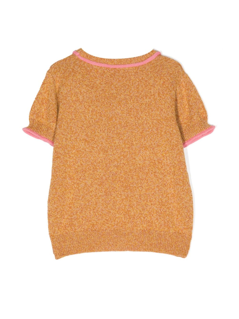 Shop Cashmere In Love Brighton Cotton-cashmere T-shirt In Yellow