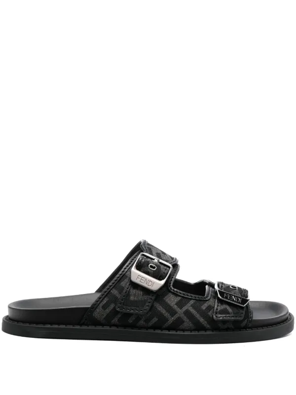 Fendi leather sandals on sale