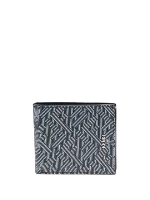 FENDI FF-motif leather wallet