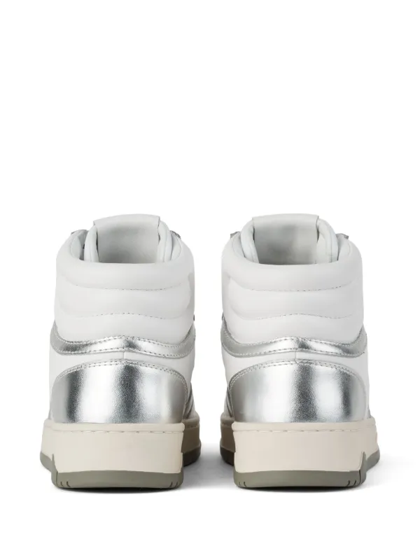 Karl Lagerfeld Krew Kollar high-top Sneakers White FARFETCH IN