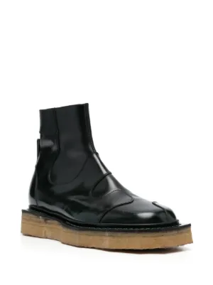 【関税込み】Henrik Vibskov アンクルブーツ Henrik Vibskov Enzo アンクルブーツ | レッド | FARFETCH JP