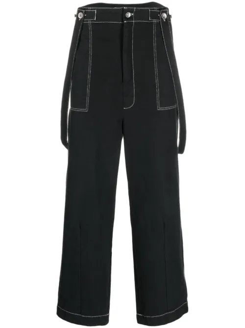 Pantalon Early à coutures contrastantes - Henrik Vibskov - Modalova
