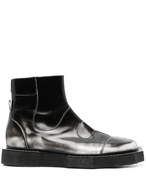 Bottines Enzo en cuir - Henrik Vibskov - Modalova