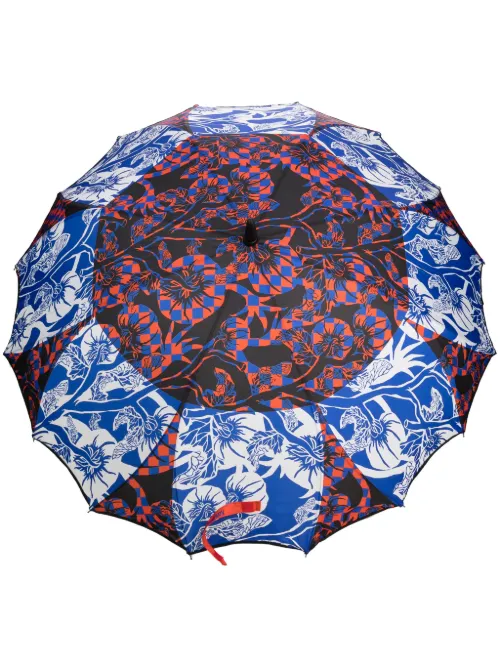 Parapluie Greenhouse à imprimé graphique - Henrik Vibskov - Modalova