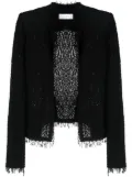 IRO Shavani fringed cotton jacket - Black