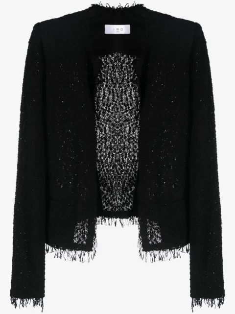 IRO veste Shavani à franges