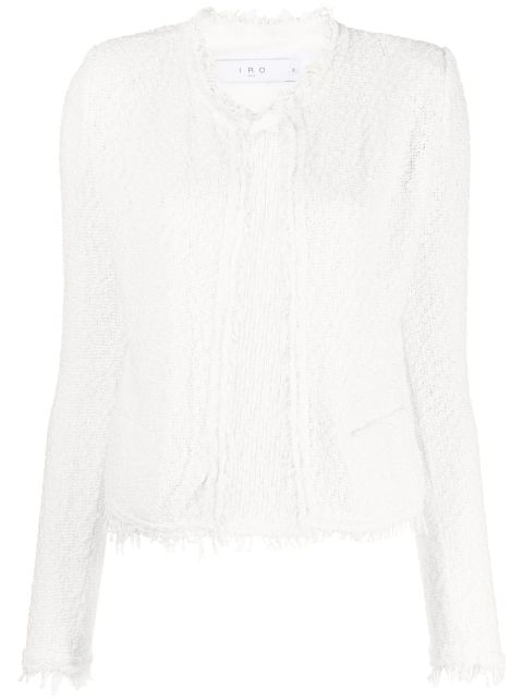 IRO Shavani fringed cotton jacket