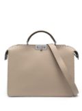 FENDI medium Peekaboo ISeeU tote bag - Neutrals