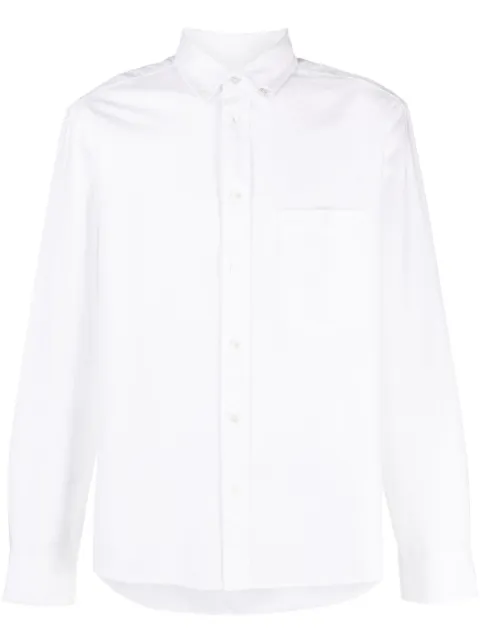MARANT logo-embroidered button-down shirt