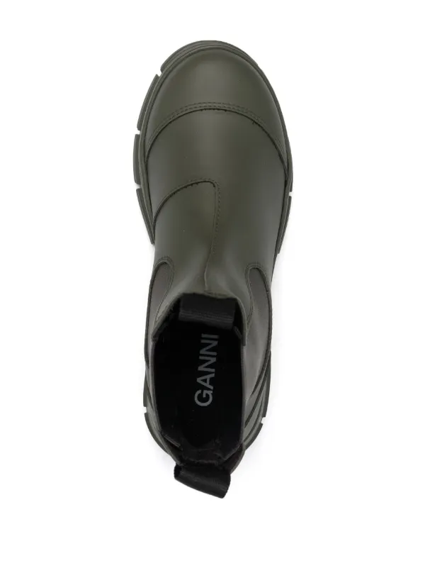 Ganni boots sales black