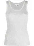 AGOLDE knitted sleeveless tank top - Grey