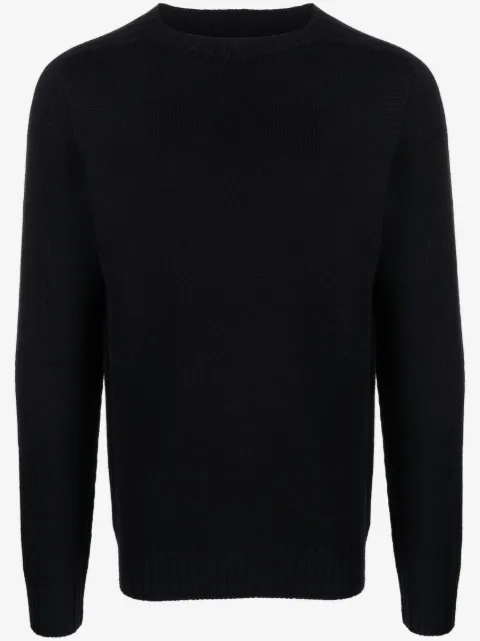 DONDUP long-sleeve knitted wool jumper