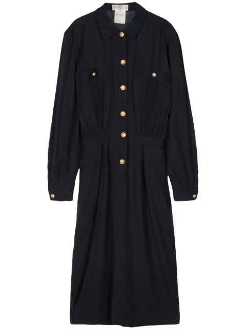 Valentino Garavani Pre-Owned 1970s wool midi dress