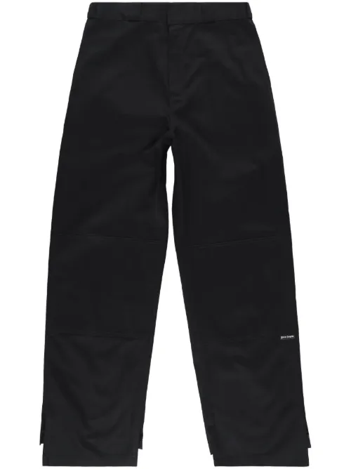 Pantalon en coton à coupe ample - Palm Angels - Modalova