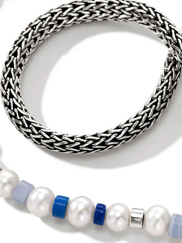 Pearl wrap bracelet on sale
