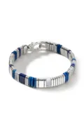 John Hardy Colourblock chain lapis lazuli bracelet - Blue
