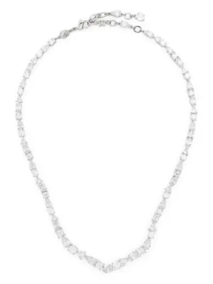 Swarovski Matrix Tennis ネックレス | シルバートーン | FARFETCH JP