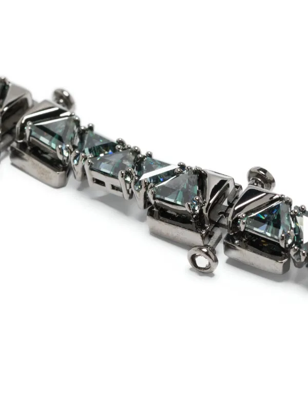 Swarovski Matrix クリスタル ブレスレット | グレー | FARFETCH JP