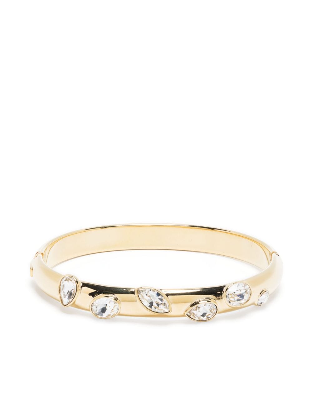 Dextera crystal-embellished bangle