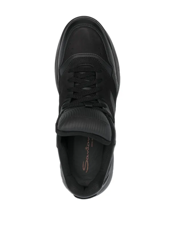 Santoni Hy-run ローカットスニーカー | ブラック | FARFETCH JP