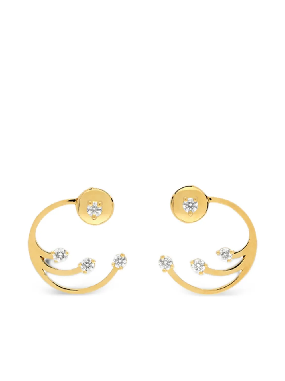 Diamond Dots Earrings