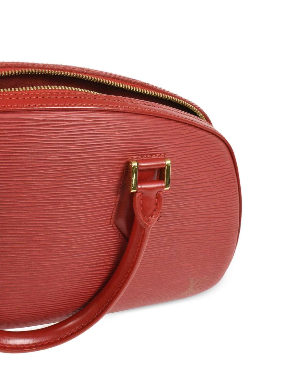 Pre-owned Louis Vuitton Epi Jasmin 手提包（2004年典藏款） In Red