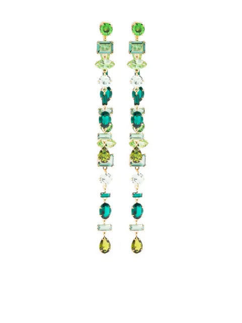 Swarovski Gema crystal-embellished earrings