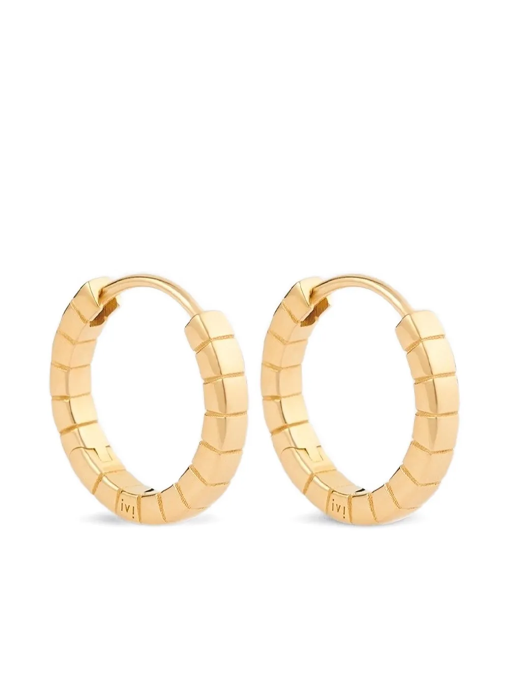 IVI Small Signore Hoops - ゴールドトーン IVI Small Signore Hoops - ゴールドトーン