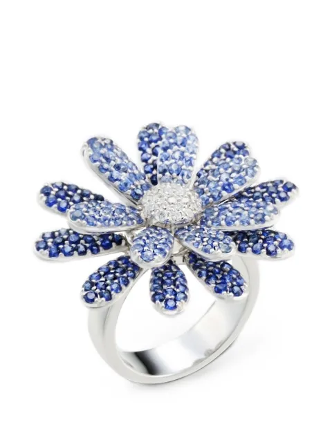 Mio Harutaka Daisy sapphire and diamond ring