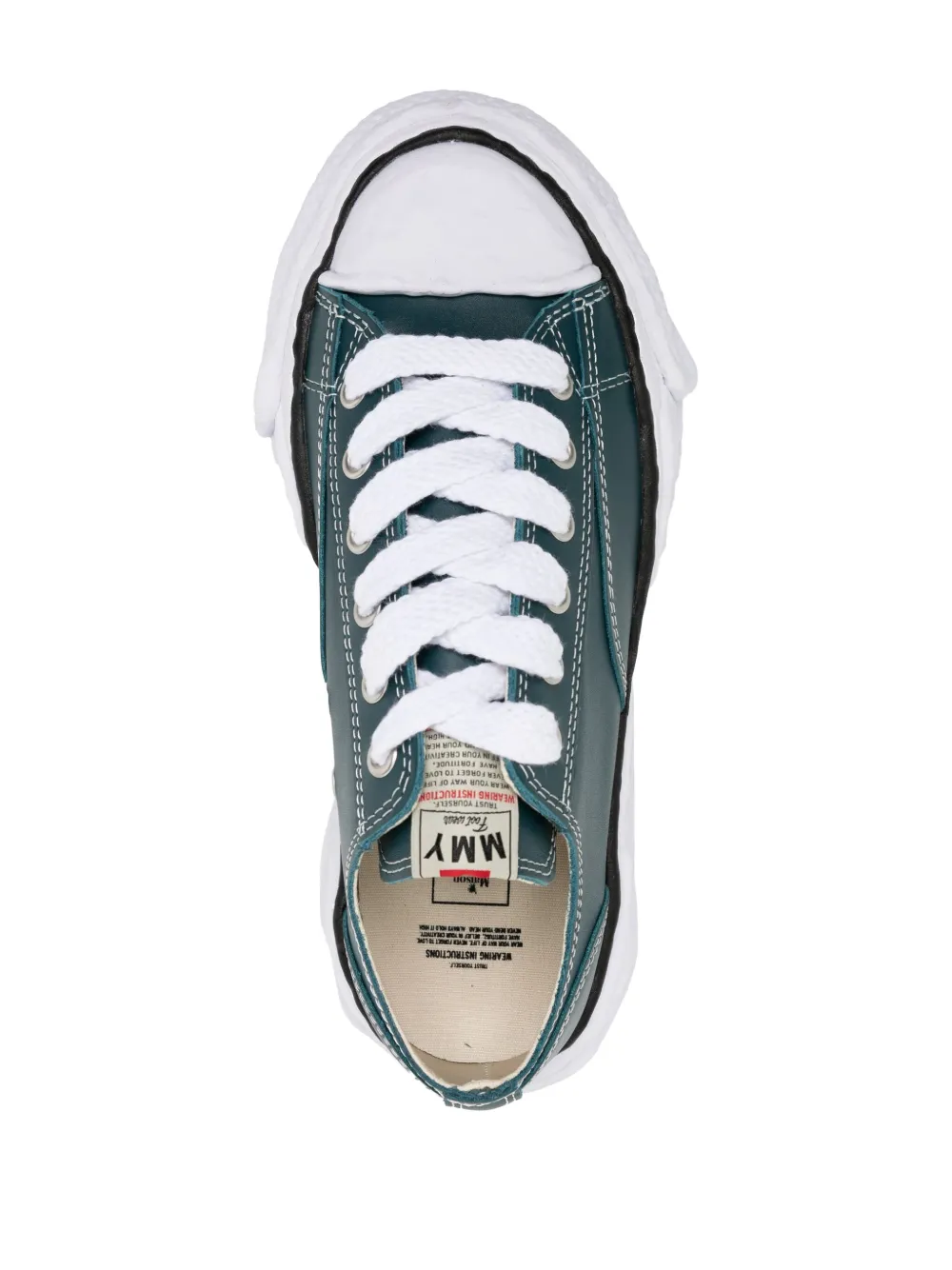 Shop Miharayasuhiro Peterson23 Original Sole Sneakers In Green