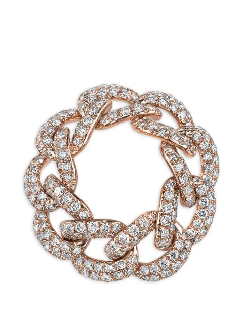 SHAY diamond link ring 