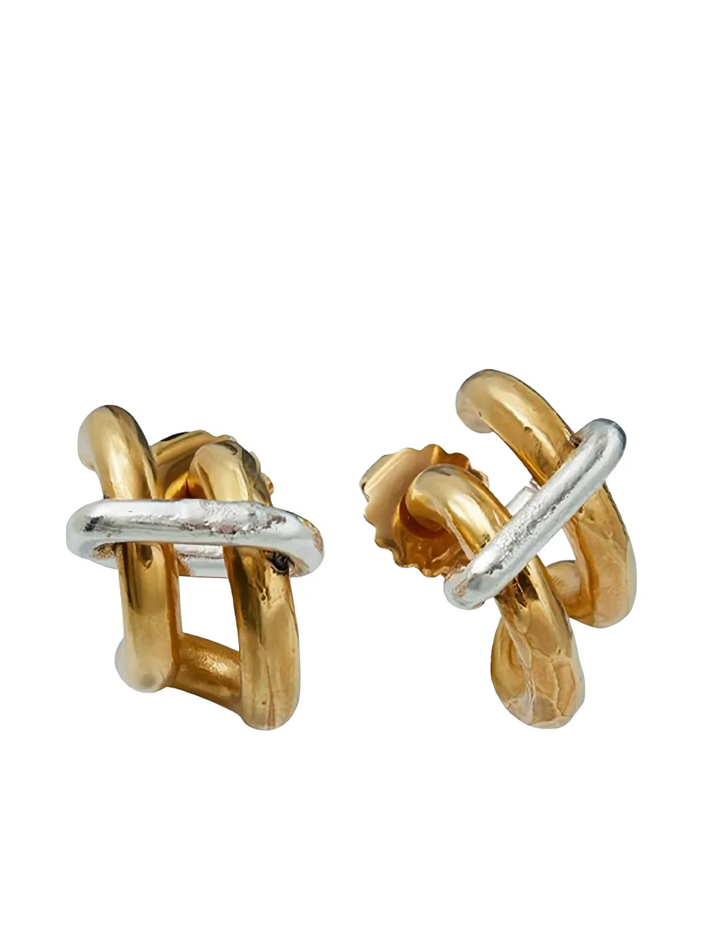 Alighieri The Sun Salutations double hoop earrings | Image 2