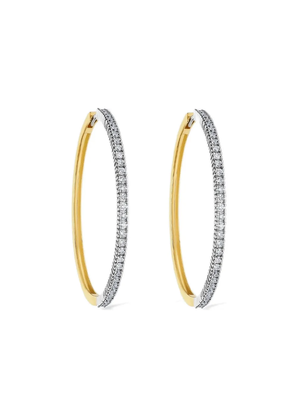 Delfina Delettrez 1987 Loop Earrings In Gold