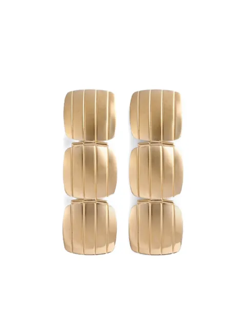 IVI Slot clip drop earrings