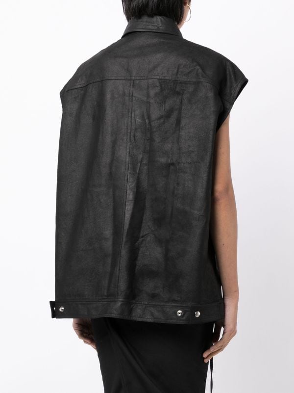 Rick Owens レザーベスト - Farfetch