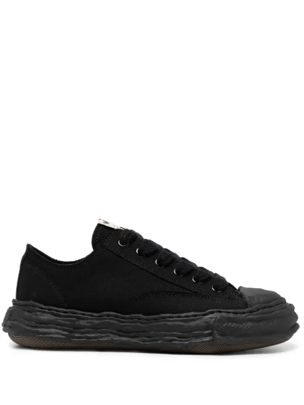 スニーカー Maison Mihara Yasuhiro Peterson23 Low Leather Sneakers Black 20568728_51798285_600.jpg