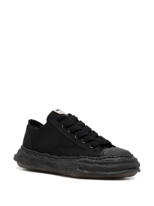 スニーカー Maison Mihara Yasuhiro Peterson23 Low Leather Sneakers Black Maison MIHARA YASUHIRO Peterson23 low-top Sneakers | Black