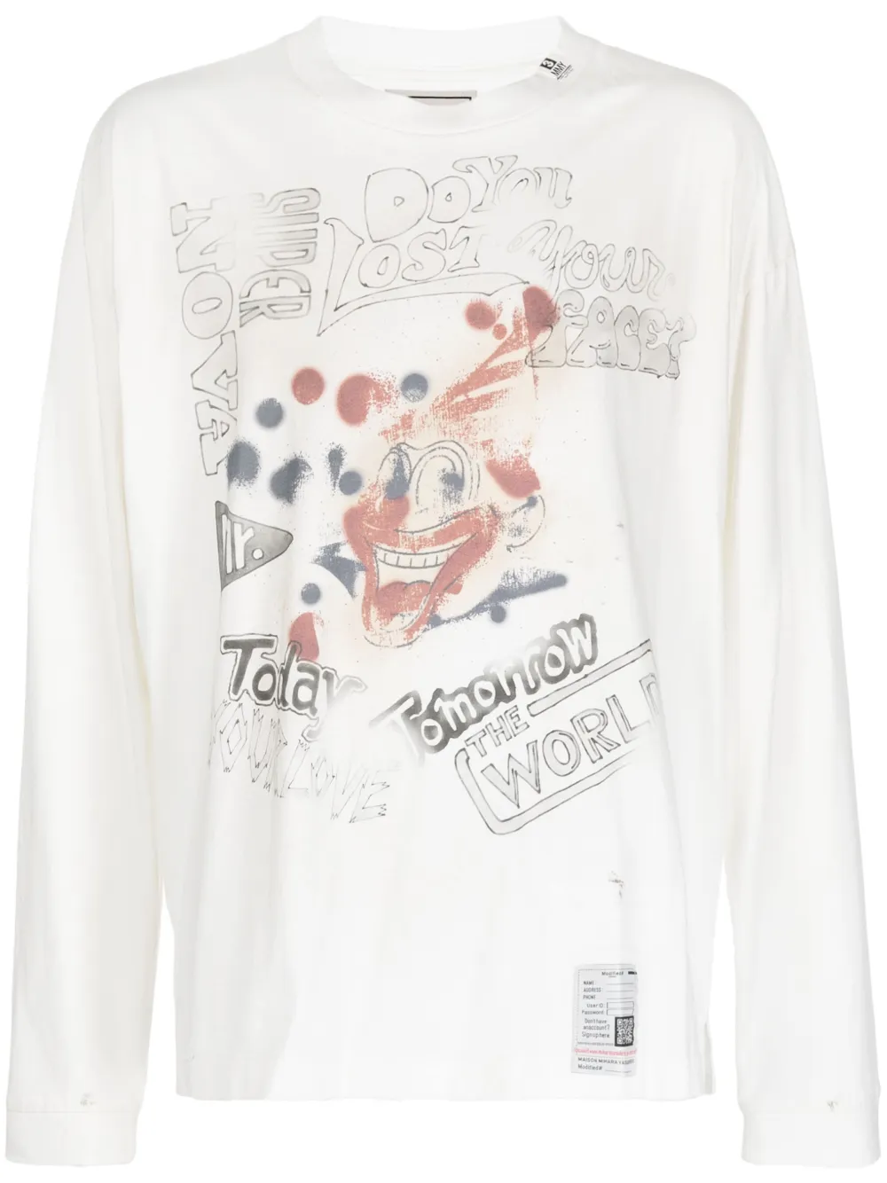 Maison Mihara Yasuhiro ダメージ Tシャツ - Farfetch