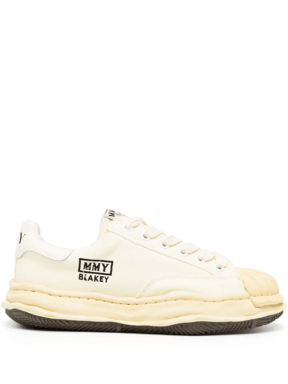 Miharayasuhiro Mihara Yasuhiro Blakey Low-top Sneakers In Yellow