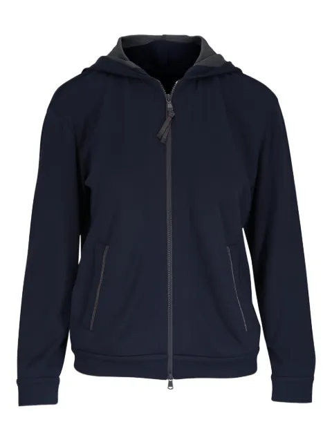 Brunello Cucinelli هودي 'مونيلي' بسحاب وسلسلة