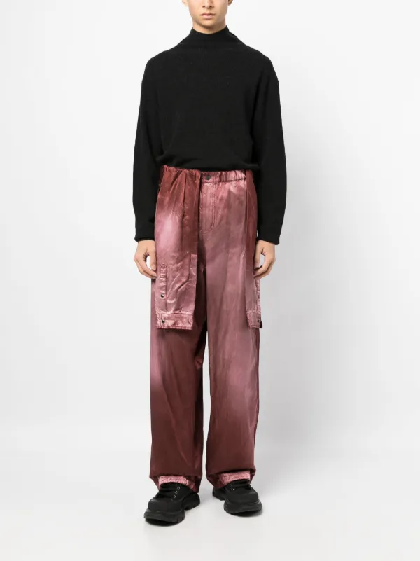 Maison MIHARA YASUHIRO レイヤード パンツ | レッド | FARFETCH JP