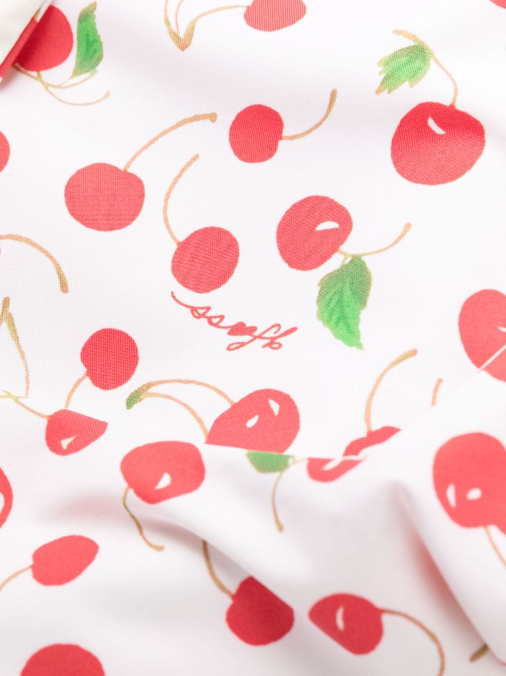 FARM Rio cherry-print Swimsuit - Farfetch