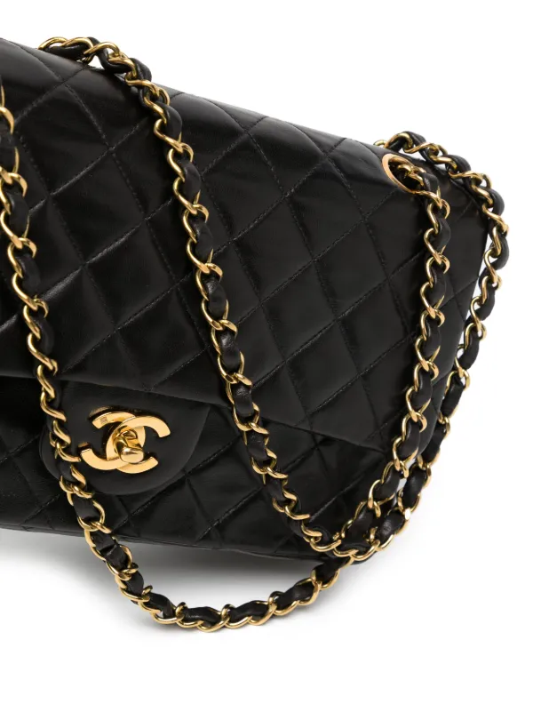 Chanel round flap on sale bag