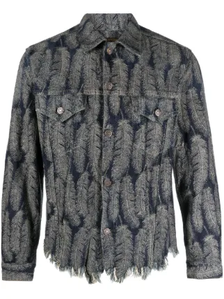 Dolce & Gabbana jacquard-logo Denim Jacket - Farfetch