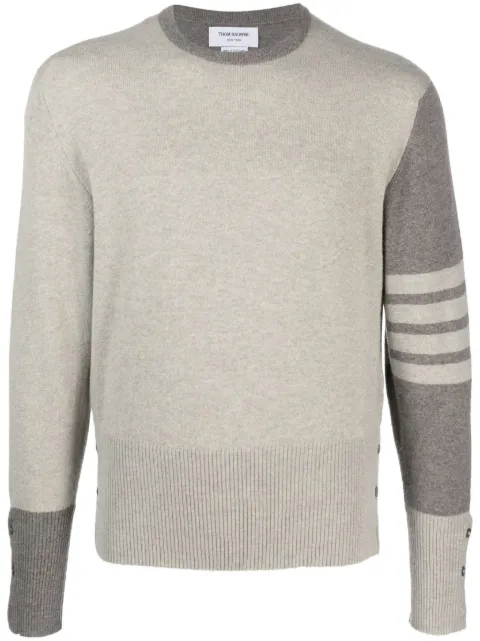 Thom Browne Kaschmirpullover mit Streifen